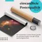 Preview: "Lila & gelber Nebel": Gerolltes Poster - Kosmische Schönheit. Preview: "Lila & gelber Nebel": Gerolltes Poster - Kosmische Schönheit.