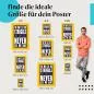 Preview: "Gib niemals auf!": Poster - Motivation & Willenskraft Preview: "Gib niemals auf!": Poster - Motivation & Willenskraft