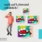 Preview: "Überraschte Frau im Pop Art Stil" Leinwandbild. Finde die ideale Größe für dein Zuhause & setze Akzente mit Kunst! Preview: "Überraschte Frau im Pop Art Stil" Leinwandbild. Finde die ideale Größe für dein Zuhause & setze Akzente mit Kunst!