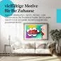 Preview: Stylisches Leinwandbild: OMG! - Überraschte Frau im Pop Art Stil. Preview: Stylisches Leinwandbild: OMG! - Überraschte Frau im Pop Art Stil.