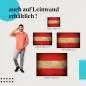 Preview: Österreich Flagge Leinwand: Retro-Stil! Verschiedene Größen für dein Zuhause. Preview: Österreich Flagge Leinwand: Retro-Stil! Verschiedene Größen für dein Zuhause.