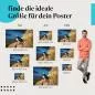 Preview: Papageientaucher, Poster: Klippe, Margeriten, Meer. Preview: Papageientaucher, Poster: Klippe, Margeriten, Meer.