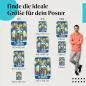 Preview: Wähle die ideale Postergröße: "Paradise Florida" - Design mit Palmen und Sonne. Preview: Wähle die ideale Postergröße: "Paradise Florida" - Design mit Palmen und Sonne.