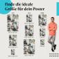 Preview: "Paris Eiffelturm Mode" Poster: Französischer Chic - jetzt bestellen!