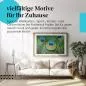 Preview: Leinwandbild "Pfauenfedern": Leuchtend & detailreich - ein faszinierender Blickfang. Preview: Leinwandbild "Pfauenfedern": Leuchtend & detailreich - ein faszinierender Blickfang.