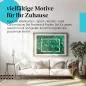 Preview: Leinwandbild "Pfauenfedern": Nahaufnahme, leuchtende Farben - ein faszinierender Blickfang. Preview: Leinwandbild "Pfauenfedern": Nahaufnahme, leuchtende Farben - ein faszinierender Blickfang.