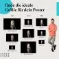 Preview: Finde die ideale Postergröße: Schwarzweißporträt eines Pferdes, nachdenklicher Blick. Preview: Finde die ideale Postergröße: Schwarzweißporträt eines Pferdes, nachdenklicher Blick.