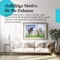 Preview: Leinwandbild "Pferde": Schwarz & Weiß, Freiheit auf der Weide - ein harmonisches Motiv. Preview: Leinwandbild "Pferde": Schwarz & Weiß, Freiheit auf der Weide - ein harmonisches Motiv.