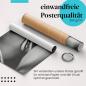 Preview: Gerolltes Poster "Pflanzenabstraktion" - Elegante Naturfotografie, sicher verpackt.