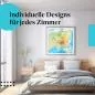 Preview: "Reise nach Asien": Kunstdruck "Karte" - Deko für Weltenbummler. Preview: "Reise nach Asien": Kunstdruck "Karte" - Deko für Weltenbummler.