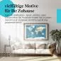 Preview: Gerahmtes Bild "Weltkarte". Retro-Stil, Vintage-Ästhetik. Preview: Gerahmtes Bild "Weltkarte". Retro-Stil, Vintage-Ästhetik.