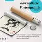 Preview: Gerolltes Poster "Pik Dame", Retro. Preview: Gerolltes Poster "Pik Dame", Retro.