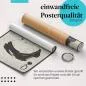 Preview: Gerolltes Poster "Pik Dame", Schleier. Preview: Gerolltes Poster "Pik Dame", Schleier.