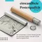 Preview: Gerolltes Poster "Pik Dame", Vintage. Preview: Gerolltes Poster "Pik Dame", Vintage.