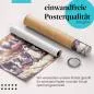 Preview: "Pinguin": Gerolltes Poster, Kolonie, einsam. Preview: "Pinguin": Gerolltes Poster, Kolonie, einsam.