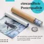 Preview: Gerolltes Poster "Pinguin taucht". Wasser. Preview: Gerolltes Poster "Pinguin taucht". Wasser.