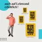 Preview: Leinwandbild "Erstelle einen Plan & arbeite!": Motivation & Erfolg Preview: Leinwandbild "Erstelle einen Plan & arbeite!": Motivation & Erfolg