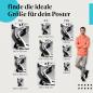 Preview: Plattenspieler Poster: Retro-Feeling für Musikliebhaber - jetzt bestellen!