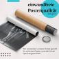 Preview: Gerolltes Poster "Pole Dance". Kraft, Eleganz.