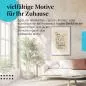 Preview: Dieses Leinwandbild erinnert daran, die Welt mit positiven Augen zu sehen und die schönen Dinge im Leben zu schätzen. Preview: Dieses Leinwandbild erinnert daran, die Welt mit positiven Augen zu sehen und die schönen Dinge im Leben zu schätzen.