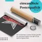 Preview: "Power": Gerolltes Poster, Schriftzug, Stern. Preview: "Power": Gerolltes Poster, Schriftzug, Stern.