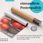 Preview: Gerolltes Poster "Tomaten im Topf". Mediterrane Küche, sicher verpackt.