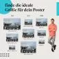 Preview: Reykjavik, Poster: Hafen, Boote, Berge. Preview: Reykjavik, Poster: Hafen, Boote, Berge.