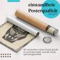 Preview: "Rock and Roll Festival": Gerolltes Poster.