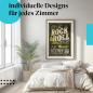 Preview: "The Rock'n'Roll Party Night" Poster im Retro-Look: Ideal für Musikliebhaber im Schlafzimmer.