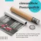 Preview: Gerolltes Poster "Roller & Kirche". Modern & Historisch, sicher verpackt. Preview: Gerolltes Poster "Roller & Kirche". Modern & Historisch, sicher verpackt.