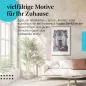 Preview: Leinwandbild "Roller & Kirche": Rot, Gotik - Kontrast zwischen Moderne & Historie. Preview: Leinwandbild "Roller & Kirche": Rot, Gotik - Kontrast zwischen Moderne & Historie.