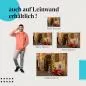 Preview: Leinwandbild "Römisches Café": Urlaub & Italien Preview: Leinwandbild "Römisches Café": Urlaub & Italien