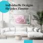 Preview: Schlafzimmer Deko: Zarte Schönheit mit "Rosa Rose" Poster