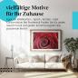 Preview: Dieses Leinwandbild mit der Rose ist ein romantisches Geschenk für jeden Anlass.