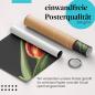 Preview: Gerolltes Poster "Rote Tulpe" - Blumenpracht & Details, sicher verpackt.