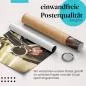 Preview: Gerolltes Poster "Roter Oldtimer": Chrom & Leder. Hochwertig gedruckt, sicher verpackt. Preview: Gerolltes Poster "Roter Oldtimer": Chrom & Leder. Hochwertig gedruckt, sicher verpackt.