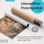 Preview: Gerolltes Poster "Fuchs im Herbst". Wildtier & Herbst, sicher verpackt.
