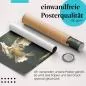 Preview: Gerolltes Poster "Schleiereule". Vogel & Natur, sicher verpackt. Preview: Gerolltes Poster "Schleiereule". Vogel & Natur, sicher verpackt.