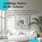 Preview: Zarte Schönheit: Poster "Rose in Schwarz-Weiß" - elegant & romantisch.