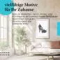 Preview: Stylisches Leinwandbild: Schwarzer High Heel - Kunstvoller Druck. Preview: Stylisches Leinwandbild: Schwarzer High Heel - Kunstvoller Druck.