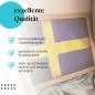 Preview: Gerahmtes Wandbild "Schweden Flagge". Hochwertig gedruckt, langlebig. Verschiedene Motive und Größen. Preview: Gerahmtes Wandbild "Schweden Flagge". Hochwertig gedruckt, langlebig. Verschiedene Motive und Größen.