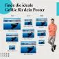 Preview: Entdecke die passende Postergröße: Boot auf See, Sonnenaufgang, ruhige Stimmung. Preview: Entdecke die passende Postergröße: Boot auf See, Sonnenaufgang, ruhige Stimmung.
