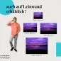 Preview: Leinwandbild "Lila Sonnenuntergang": Stimmung & Landschaft Preview: Leinwandbild "Lila Sonnenuntergang": Stimmung & Landschaft