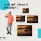 Preview: "Abendstimmung am See" Leinwand. Verschiedene Größen - setze stilvolle Akzente in deinem Zuhause! Preview: "Abendstimmung am See" Leinwand. Verschiedene Größen - setze stilvolle Akzente in deinem Zuhause!