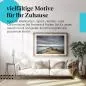 Preview: Stylisches Leinwandbild: Seeufer bei Sturm. Preview: Stylisches Leinwandbild: Seeufer bei Sturm.