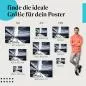 Preview: "Segel setzen & Freiheit spüren": Poster - Segelboot auf hoher See Preview: "Segel setzen & Freiheit spüren": Poster - Segelboot auf hoher See