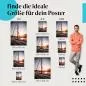 Preview: "Sonnenuntergang im Hafen": Poster - Segelboot, Hafen & Sonnenuntergang Preview: "Sonnenuntergang im Hafen": Poster - Segelboot, Hafen & Sonnenuntergang