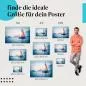 Preview: "Segelboot im Sonnenuntergang": Poster - Segelboot, Berge & ruhige Stimmung Preview: "Segelboot im Sonnenuntergang": Poster - Segelboot, Berge & ruhige Stimmung