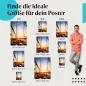 Preview: Golden Hour: Segelboote im Hafen | Postereck 1432