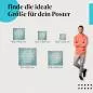 Preview: Wähle die ideale Postergröße: "Sei der Grund, warum jemand heute lächelt!" - auf blauem Hintergrund. Preview: Wähle die ideale Postergröße: "Sei der Grund, warum jemand heute lächelt!" - auf blauem Hintergrund.